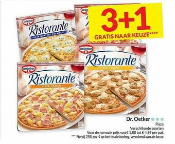 Intermarché Dr Oetker Pizza aanbieding