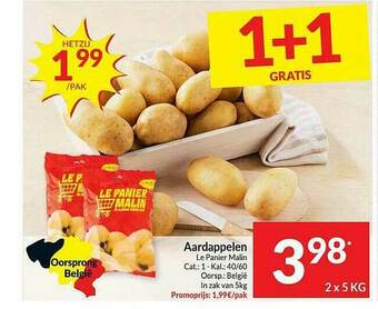 Intermarché Aardappelen Le Panier Malin aanbieding