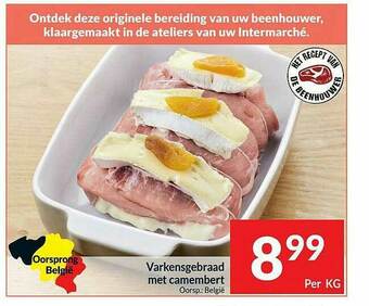Varkensgebraad Met Camembert