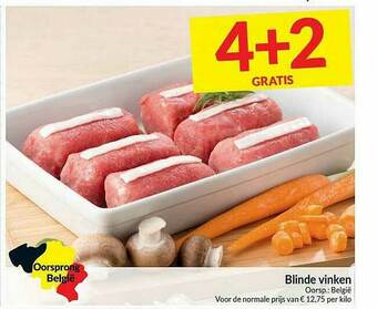 Intermarché Blinde Vinken 4+2 Gratis aanbieding