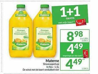 Materne Sinaasappelsap