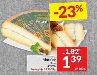 Intermarché Morbier Kaas aanbieding
