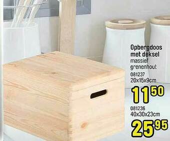 Happyland Opbergdoos Met Deksel aanbieding