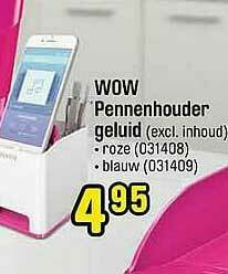 Happyland Wow Pennenhouder Geluid aanbieding