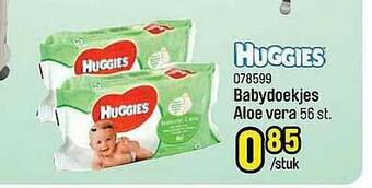 Happyland Babydoekjes Aloe Vera aanbieding