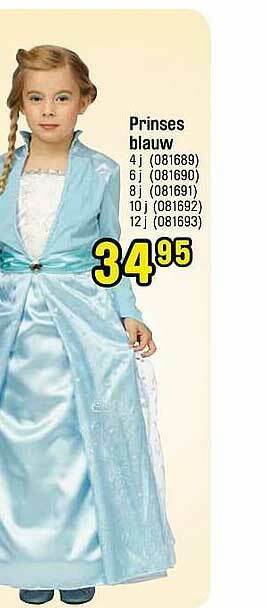 Happyland Prinses Blauw aanbieding