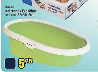 Happyland Kattenbak Excalibur aanbieding