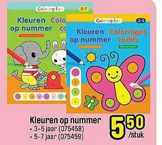 Happyland Kleuren Op Nummer aanbieding