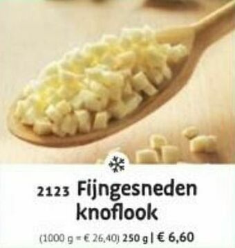 Fijngesneden knoflook