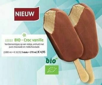 Bio - croc vanille