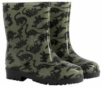 HEMA HEMA Baby Regenlaarzen Dino Groen (groen) aanbieding