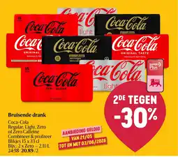 Delhaize Bruisende drank aanbieding