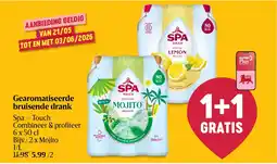 Delhaize Gearomatiseerde bruisende drank aanbieding