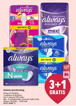 Delhaize Intieme bescherming aanbieding