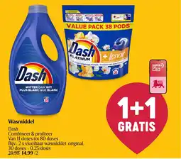 Delhaize Wasmiddel aanbieding