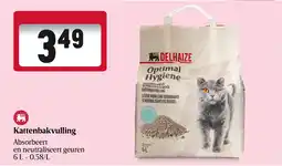 Delhaize Kattenbakvulling aanbieding