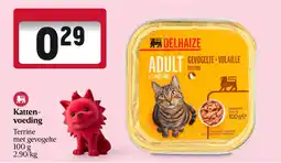 Delhaize Katten voeding aanbieding
