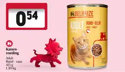 Delhaize Kattenvoeding aanbieding