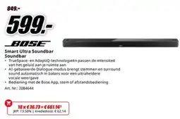 MediaMarkt Bose Smart Ultra Soundbar Soundbar aanbieding