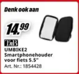 MediaMarkt UMBIKE2 Smartphonehouder voor fiets aanbieding