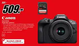 MediaMarkt Canon EOS R100 Hybride camera aanbieding