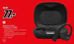 MediaMarkt Sense Lite Zwart Draadloze oordopjes aanbieding