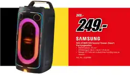 MediaMarkt Samsung MX-ST40F/XN Sound Tower Zwart Partyspeaker aanbieding