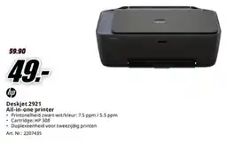 MediaMarkt HP Deskjet 2921 All-in-one printer aanbieding