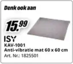 MediaMarkt ISY KAV-1001 Anti-vibratie mat aanbieding