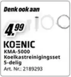 MediaMarkt KMA-5000 Koelkastreinigingsset 5-delig aanbieding