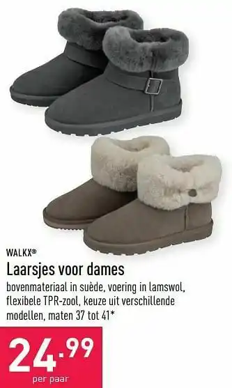 ALDI Laarsjes voor dames aanbieding