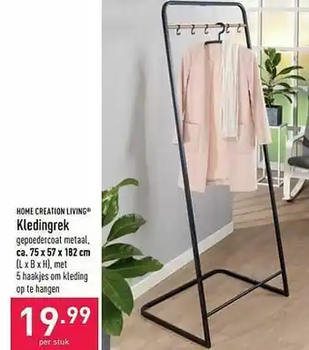 ALDI Kledingrek aanbieding