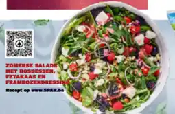 Spar Zomerse salade met bosbessen, fetakaas en frambozendressing aanbieding