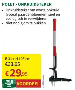 Horta Polet Onkruidsteker aanbieding