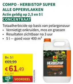 Horta Compo Herbistop Super Alle Oppervlakken aanbieding