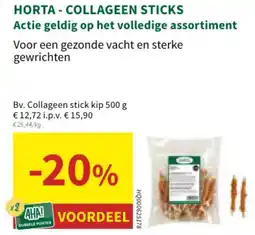 Horta Horta Collageen Sticks aanbieding