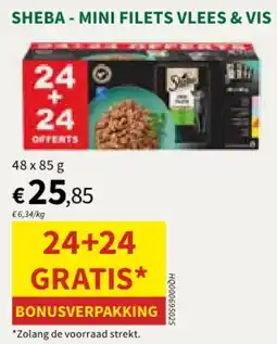 Horta Sheba Mini Filets Vlees & Vis aanbieding