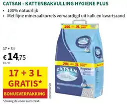 Horta Catsan Kattenbakvulling Hygiene Plus aanbieding