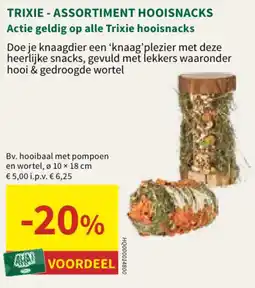 Horta Trixie Assortiment Hooisnacks aanbieding