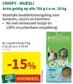 Horta Crispy Muesli aanbieding