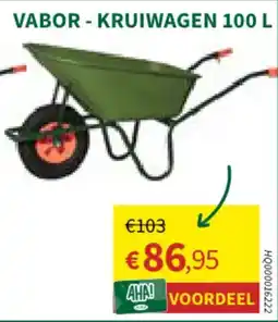 Horta Vabor KruiwagVABOR - KRUIWAGEN 100 L aanbieding