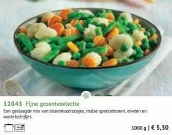 Bofrost Fijne groenteselectie aanbieding