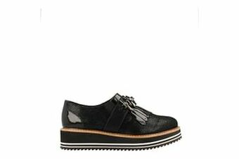 Berca Shoes Crinkles Mocassin - Zwart aanbieding