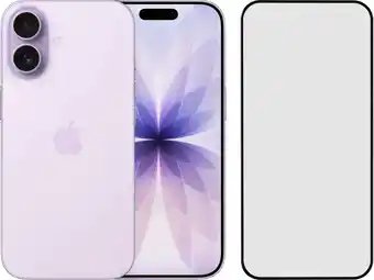 Coolblue Apple iPhone 17 512 Go Mauve + BlueBuilt Protective Back Cover Transparent aanbieding