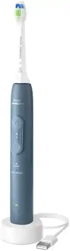 Coolblue Philips Sonicare 4100 Series HX4041/48 Bleu Marine aanbieding