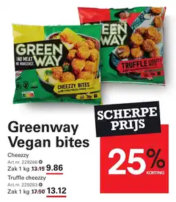 Sligro Greenway Vegan bites aanbieding