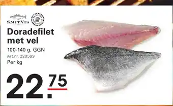 Doradefilet met vel
