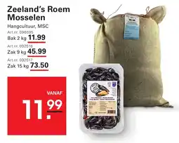Sligro Zeeland's Roem Mosselen aanbieding