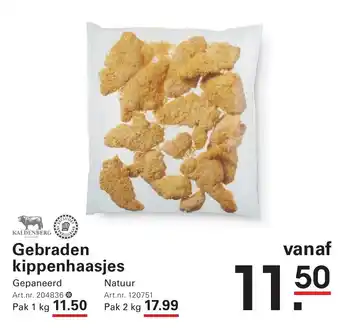 Gebraden kippenhaasjes