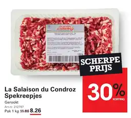 Sligro La Salaison du Condroz Spekreepjes aanbieding